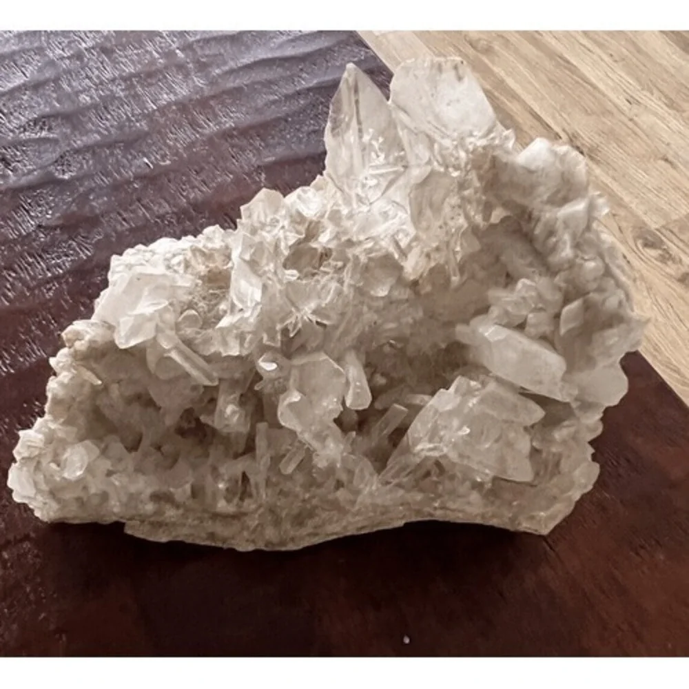 Six Plus Pound Many Points Quartz on Matrix Museum Quality Cabinet Specimen